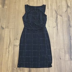 Black & White Polka Dot Ann Taylor Dress